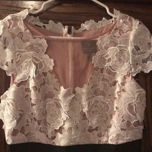 Beautiful off-white cocktail dress, sold